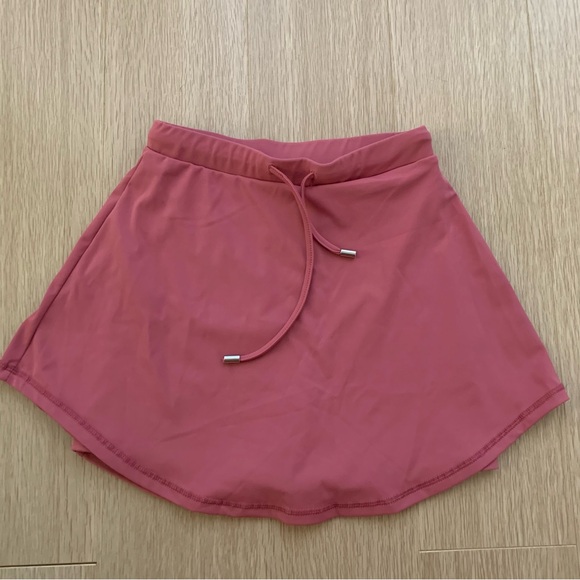 Dusty Pink Tennis Skort - Picture 6 of 9